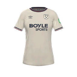 West Ham United Away Kit kit