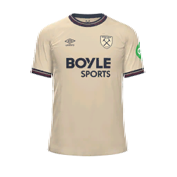 West Ham United Away Kit kit