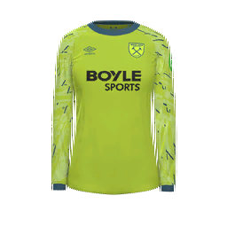 West Ham United Goalkeeper Kit kit