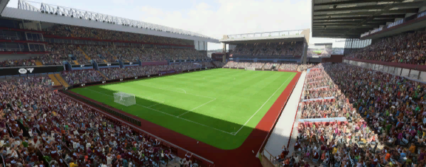 Villa Park stadium used by Aston Villa in FC 26 Career Mode