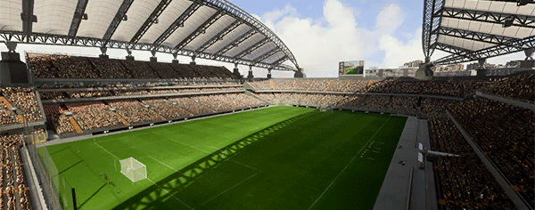 Estadio de las Artes stadium used by Bahia in FC 26 Career Mode