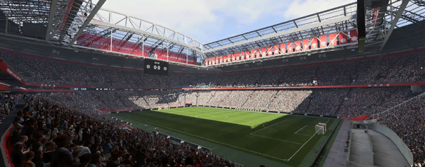 Johan Cruijff ArenA stadium used by Ajax in FC 26 Career Mode
