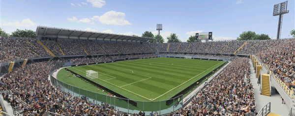 Stadio Classico stadium used by Bergamo Calcio in FC 26 Career Mode