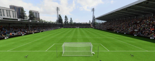 Court Lane stadium used by FC Sion in FC 26 Career Mode