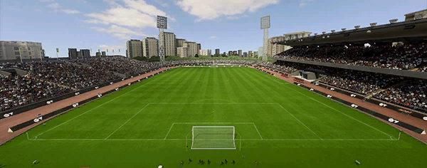 Arena d'Oro stadium used by Alverca in FC 26 Career Mode