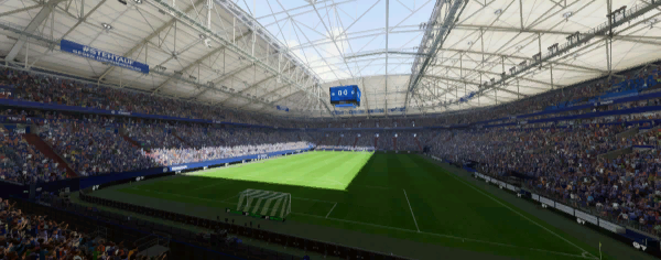 VELTINS-Arena stadium used by FC Schalke 04 in FC 26 Career Mode