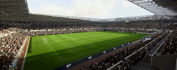 Swansea.com Stadium stadium used by Swansea City in FC 26 Career Mode
