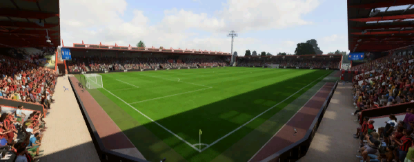 Vitality Stadium stadium used by AFC Bournemouth in FC 26 Career Mode