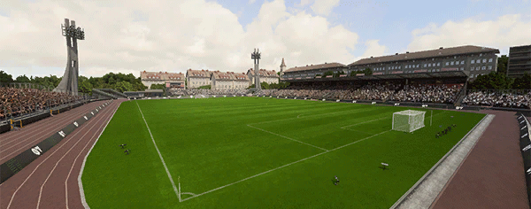 Euro Park stadium used by FC Argeș in FC 26 Career Mode