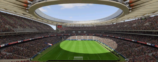 Cívitas METROPOLITANO stadium used by Atlético de Madrid in FC 26 Career Mode