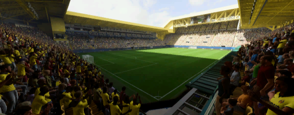 Estadio de la Cerámica stadium used by Villarreal CF in FC 26 Career Mode