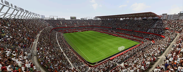 Ramón Sánchez-Pizjuán stadium used by Sevilla FC in FC 26 Career Mode