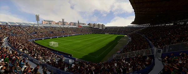 Estadio Ciutat de València stadium used by Levante UD in FC 26 Career Mode