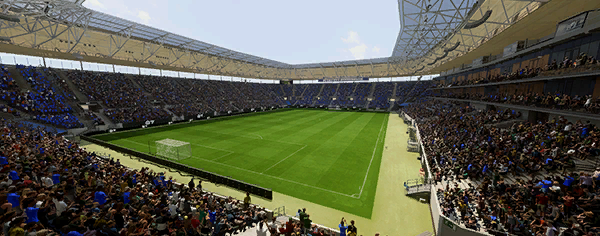 PreZero Arena stadium used by TSG 1899 Hoffenheim in FC 26 Career Mode