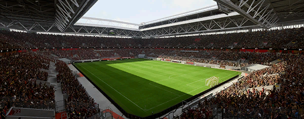 Düsseldorf-Arena stadium used by Fortuna Düsseldorf in FC 26 Career Mode