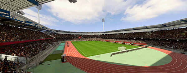 Max-Morlock-Stadion stadium used by 1. FC Nürnberg in FC 26 Career Mode