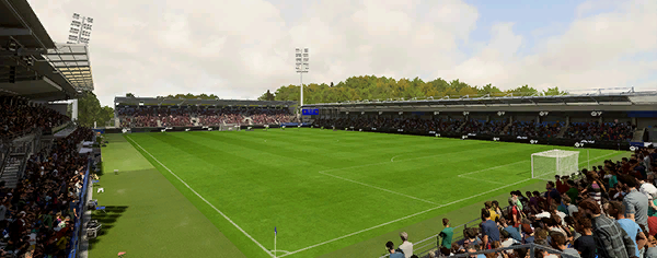 El Alcoraz stadium used by SD Huesca in FC 26 Career Mode