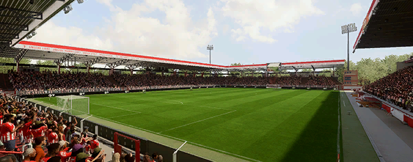 Stadion An der Alten Försterei stadium used by 1. FC Union Berlin in FC 26 Career Mode