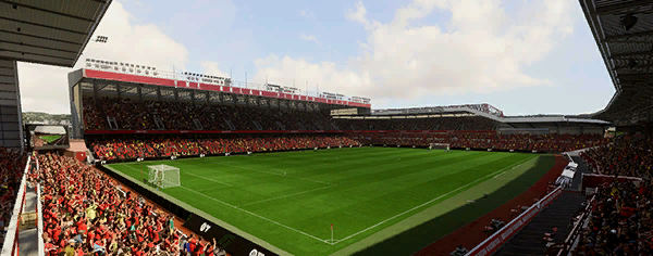The City Ground stadium used by Nottingham Forest in FC 26 Career Mode