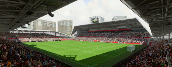 Gtech Community Stadium stadium used by Brentford in FC 26 Career Mode