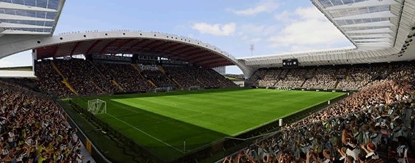 Bluenergy Stadium stadium used by Udinese in FC 26 Career Mode