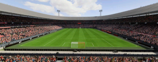 De Kuip stadium used by Feyenoord in FC 26 Career Mode