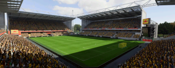 Stade Bollaert-Delelis stadium used by RC Lens in FC 26 Career Mode